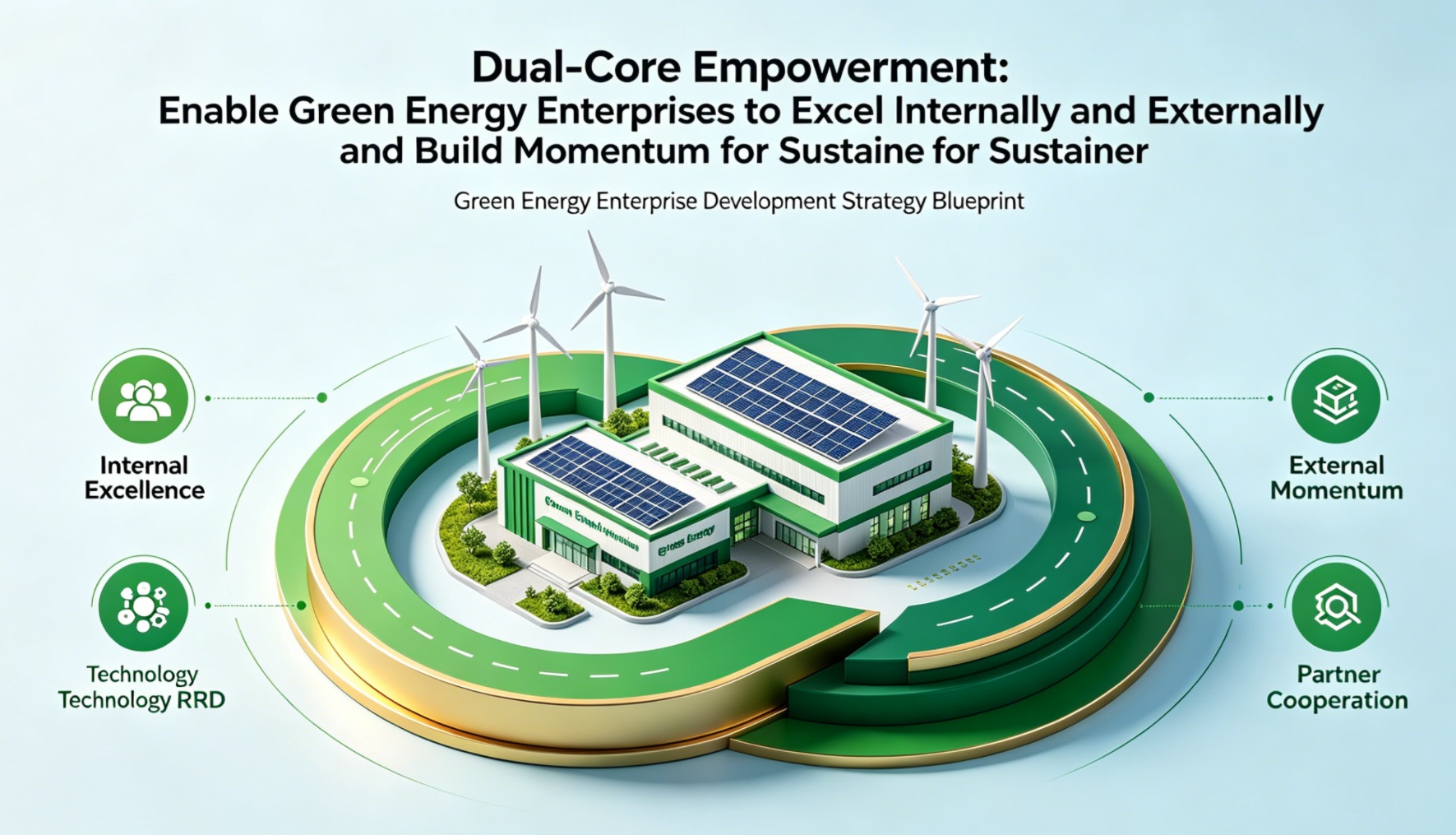 Dual-Core Empowerment: Enable Green Energy Enterprises to Excel Internally and Externally and Build Momentum for Sustained Growth